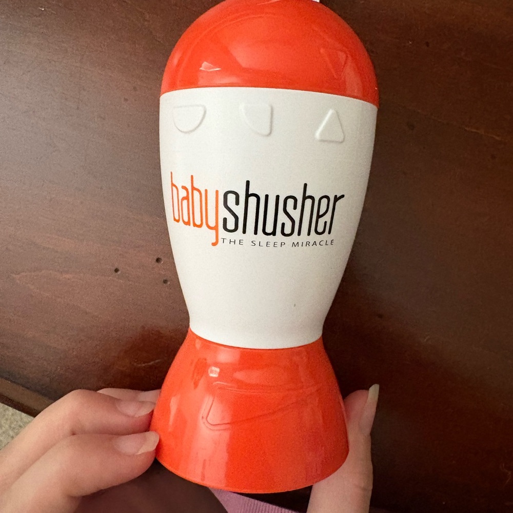 Baby Shusher Sleep Miracle Soother - Orange and White